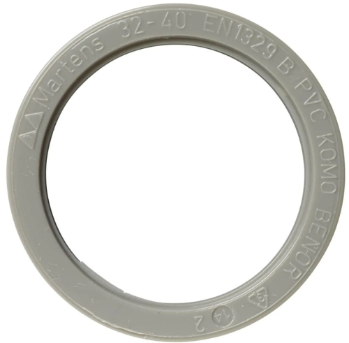 Het PVC verloop inwendig met 1x lijmmof