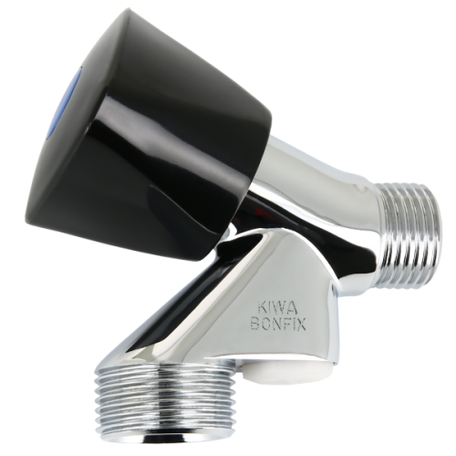 BONFIX Beluchterkraan met zwarte knop