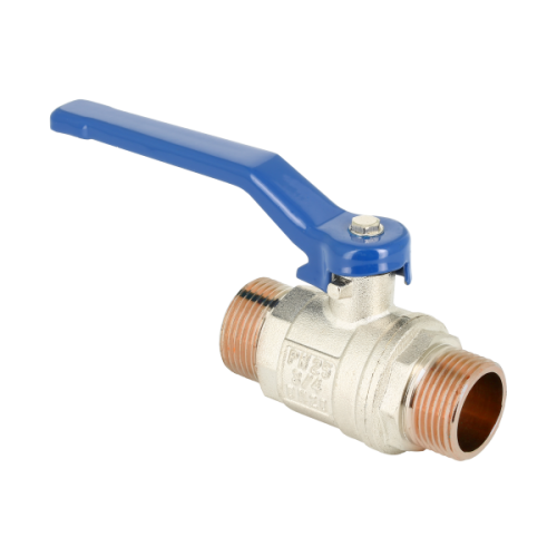 BONFIX Kogelkraan 3/4" bu.dr. x 3/4" bu.dr. + blauwe hendel