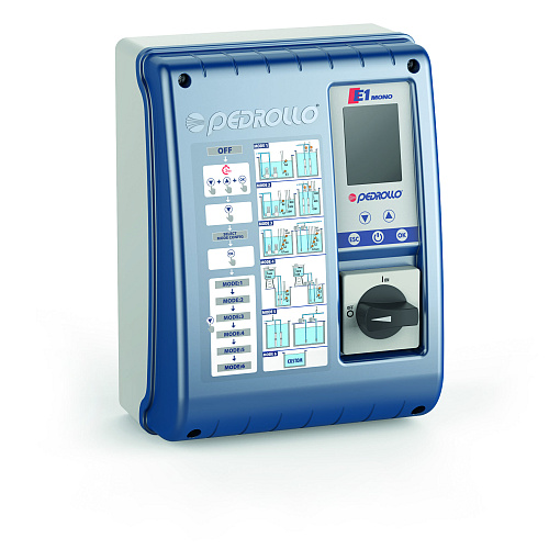 Pedrollo E1 MONO control box 1 pomp 230V max. 18A