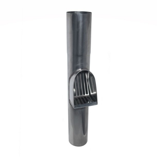 Bladvanger - Zink - 80 mm - Met RVS rooster
