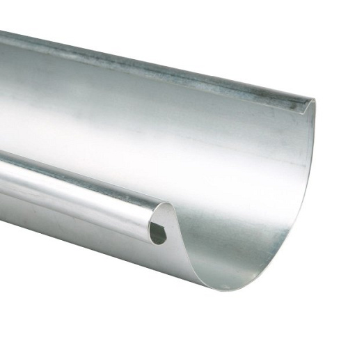 Mastgoot M44 - NedZink Naturel 0,8 mm - L=3 m