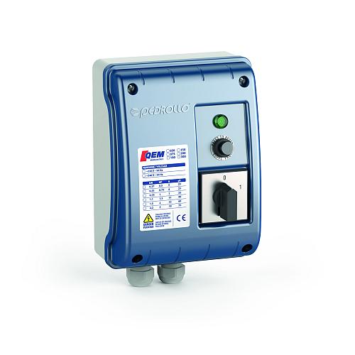 Pedrollo aansluitkast voor 4" 1-fase bronpompen QEM 300 230V - 2,2kW - 3PK - 75μF - 18A