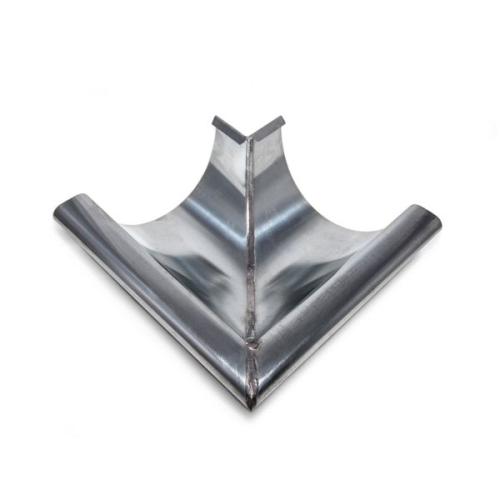 Buitenhoek M37 - Zink - Hoekstuk haaks gesoldeerd
