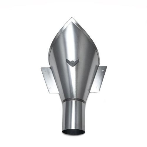 Vergaarbak - Zink - Peperzak - 100 mm