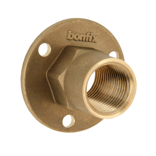 BONFIX Draad messing zolderplaat 1/2" bi.dr.