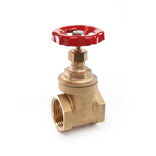 Schuifafsluiter messing