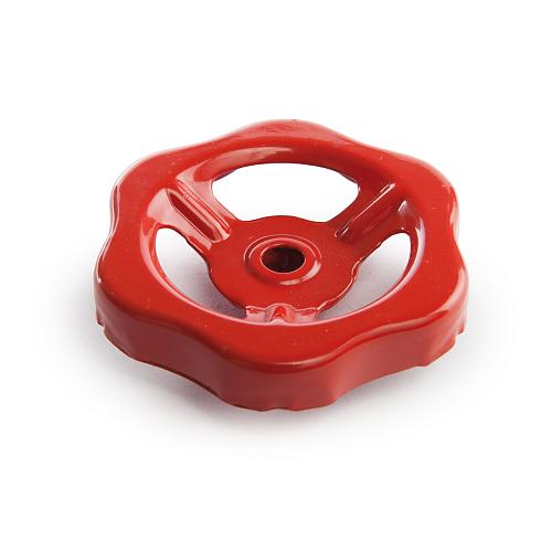 Stalen wiel t.b.v. Schuifafsluiter messing