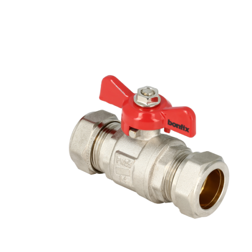 BONFIX Kogelkraan 2  knel met vlindergreep