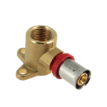 BONFIX Alu-pers muurplaat 1/2" bi.dr. x 20 mm