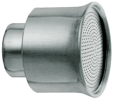 GEKA plus sproeikop voor Soft Rain, Vario en TF - binnendraad ¾" - zeefgaatje ø 1 mm - totale diamet