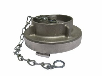 STORZ blindkoppeling met ketting  89 mm nokafstand