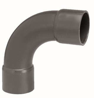 VDL Bocht 90gr. 125mm. 12.5 bar