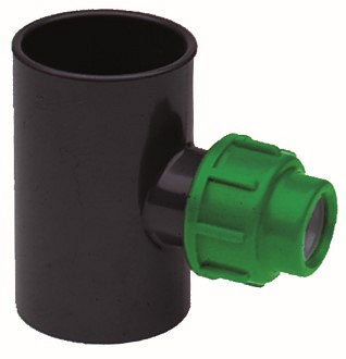 Tyleen/PVC T-stuk 