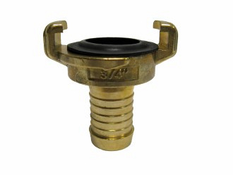 GEKA messing koppeling met tule 