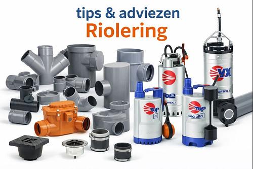 Bij het aanleggen of aanpassen van riolering is het belangrijk om te zorgen voor het juiste afschot, zodat afvalwater goed kan doorstromen en verstoppingen worden voorkomen. Kies altijd de juiste buisdiameter en sterkteklasse die past bij de toepassing en belasting. Gebruik passende hulpstukken en zorg voor goed afgesloten verbindingen om lekkages te vermijden. Plaats waar mogelijk inspectiepunten voor eenvoudig onderhoud en reiniging. Door aandacht te besteden aan een correcte aanleg en regelmatig onderhoud blijft het rioleringssysteem betrouwbaar en duurzaam functioneren.