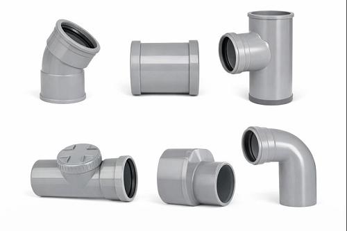 PVC manchet hulpstukken worden toegepast voor het flexibel en waterdicht verbinden van PVC afvoer- en rioleringsbuizen zonder lijm. Het assortiment bestaat uit onder andere verloopstukken en verloopringen voor diameter-overgangen, T-stukken voor aftakkingen, moffen en bochten voor het verlengen en richten van leidingen en keilinlaten en knevelinlaten voor aansluitingen op putten. Daarnaast zijn er eindkappen voor het afsluiten van leidingen en ontstoppingsstukken met manchet voor eenvoudig onderhoud. Samen zorgen deze hulpstukken voor een snelle montage en een betrouwbare afvoerinstallatie.