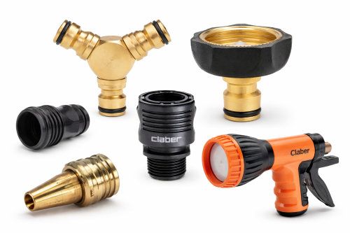 Tuinslangkoppelingen maken het eenvoudig om tuinslangen en beregeningssystemen aan te sluiten, te verdelen en te bedienen. Het assortiment bestaat uit sproeipistolen voor gerichte bewatering, kraancomputers voor automatische aansturing, tuinslang verdeelstukken en kraankoppelingen voor meerdere aansluitingen, slangklemmen voor een stevige bevestiging en waterslanghaspels voor netjes oprollen en opbergen. Samen zorgen deze producten voor een praktische en efficiënte tuinbewatering.