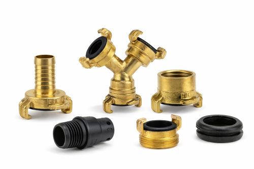 Geka koppelingen zorgen voor een snelle en stevige slangverbinding bij water- en industriële toepassingen. Het assortiment bestaat uit Geka slangkoppelingen, verdeelstukken, blindkoppelingen, bijpassende rubbers en messing slang- en draadkoppelingen, waarmee eenvoudig een betrouwbare aansluiting wordt gerealiseerd.