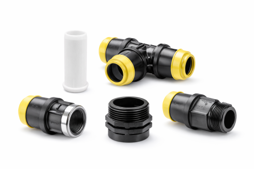 Gas koppelingen worden gebruikt voor het veilig verbinden en aftakken van gasleidingen. Het assortiment bestaat uit steekkoppelingen, verloopkoppelingen, T-stukken, kniekoppelingen, schroefkoppelingen met binnen- en buitendraad en eindkappen. Deze koppelingen zijn geschikt voor betrouwbare gasaansluitingen en zorgen voor een stevige, lekvrije verbinding binnen gasinstallaties.