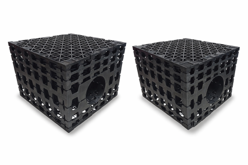 Infiltratiekratten worden gebruikt voor het opvangen, bufferen en laten infiltreren van regenwater in de bodem. Het assortiment bestaat uit infiltratiekratten voor het tijdelijk opslaan van water, geotextiel om kratten te beschermen tegen vervuiling door zand en grond en aansluitadapters voor een eenvoudige koppeling met afvoer- of hemelwaterleidingen. Samen vormen deze producten een duurzame oplossing voor het ontlasten van het riool en het voorkomen van wateroverlast.