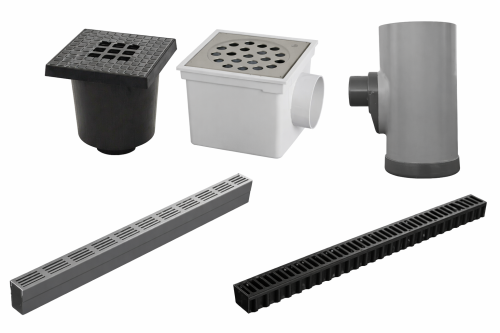 Afwatering zorgt voor het efficiënt afvoeren van regen- en oppervlaktewater rondom gebouwen, verhardingen en terreinen. Het assortiment bestaat uit lijngoten met bijbehorende lijngoot hulpstukken voor een strakke waterafvoer, straatkolken voor het opvangen van water op wegen en pleinen en afvoerputten voor een gecontroleerde afvoer naar het riool of infiltratiesysteem. Deze oplossingen helpen wateroverlast te voorkomen en dragen bij aan een goed functionerende buitenruimte.