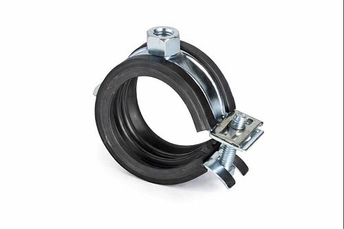 Deze leidingbeugels zijn voorzien van een geluidsdempende inlage, waardoor trillingen en contactgeluid worden verminderd. Ideaal voor binnen installaties.