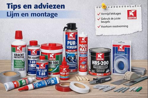 Voor een betrouwbare montage is het belangrijk om altijd de juiste lijm, reiniger en bevestigingsmaterialen te gebruiken. Zorg voor schone en droge verbindingen, houd rekening met droog- en uithardingstijden en gebruik leidingbeugels op de juiste afstanden. Een goede voorbereiding voorkomt lekkages en verlengt de levensduur van de installatie.