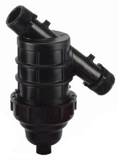 AK Palaplast schermfilter 1¼" met gaasfilter 125 micron - max. doorlaat 8 m³/uur - max. 6 bar