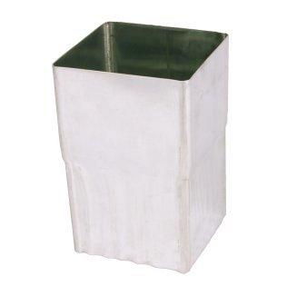 Verbindingsmof - Zink - Vierkant 80 x 80 mm