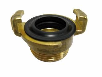 GEKA messing koppeling buitendraad