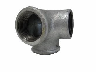 Gegalvaniseerde Sanha Nr.221 knie met zijspruit 
