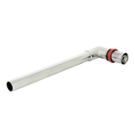 BONFIX Alu-pers radiatorbocht 16 x 15 mm buis L=15 cm