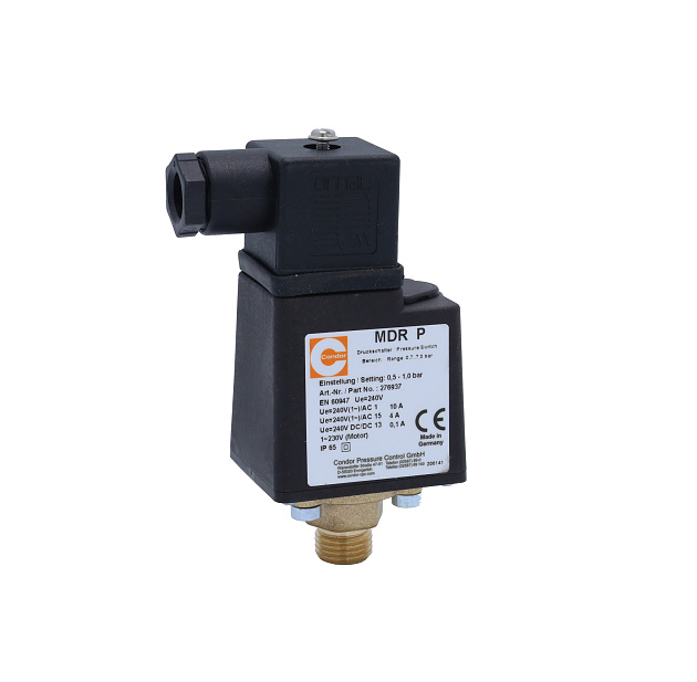 Drukschakelaar MDR-P02-P-LD 0.5-1.0 bar