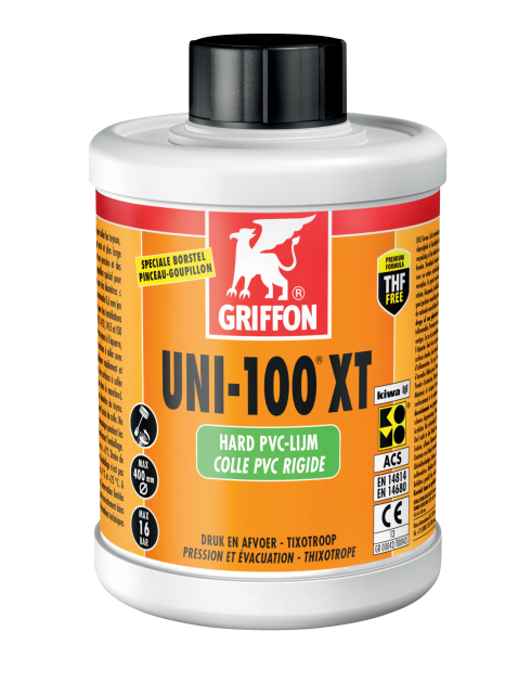 Pvc-lijm Griffon UNI 100 XT