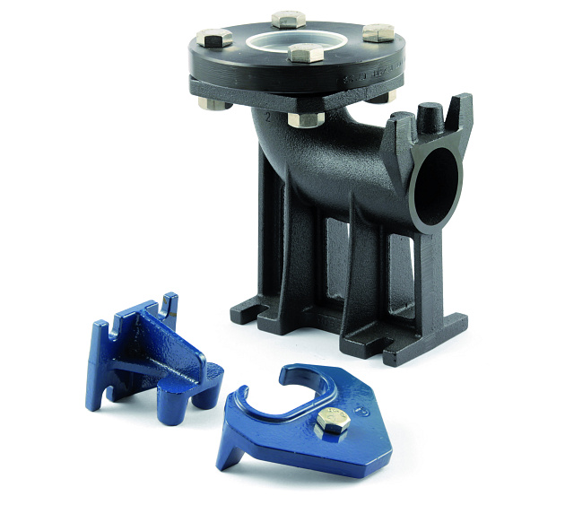 Pedrollo Stanggeleidingssysteem voor MC/VX70-F DN 3" rond model