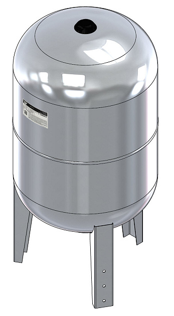 Zilmet Inox-pro 100L Hor RVS