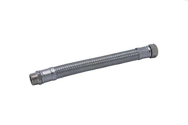 Slang 400mm 3/4" RVS rechte wartel