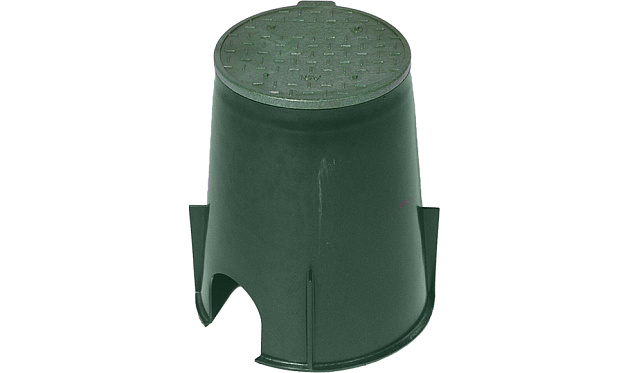 Carson MONObox 708-6 Ronde kleppendoos (incl. deksel) - ø 15 cm x hoogte 23 cm