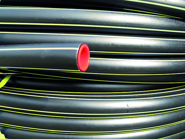 PE 100 slang - 25 x 2.3 mm - PN4.8 - GASTEC - SDR17 - 100 mtr