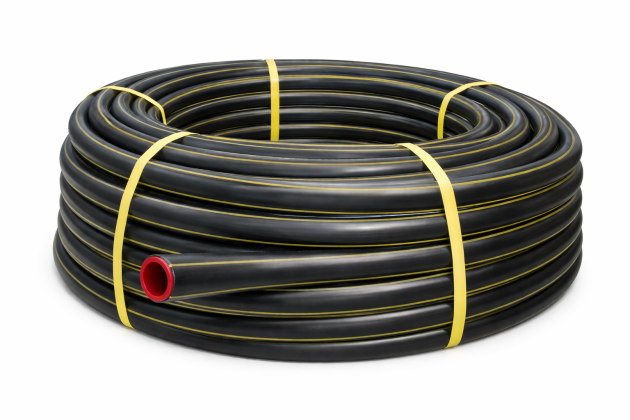 PE 100 slang - 25 x 2.3 mm - PN4.8 - GASTEC - SDR17 - 100 mtr