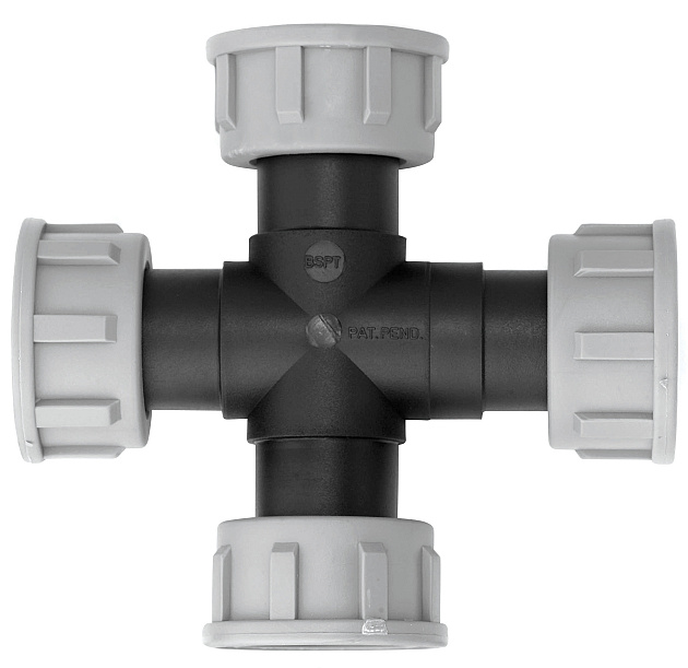 PP Kruisstuk 4 x 1" bi.dr.