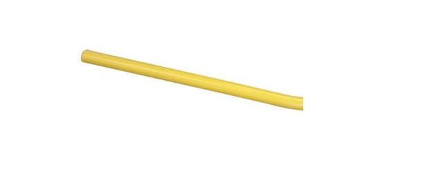 INVOERBUIS GAS GEEL 63 mm L=5 METER