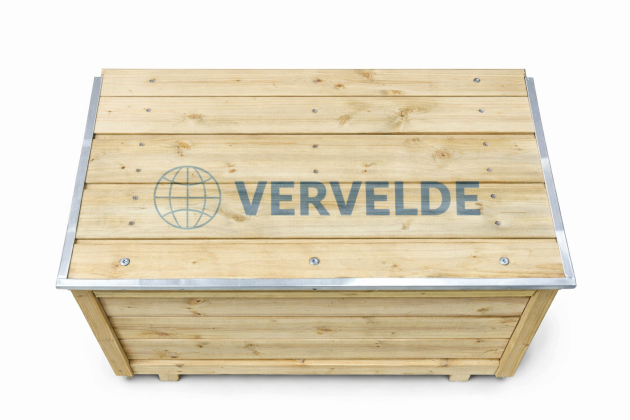 Prefab verdelerkast met computer, 6 zones -met pomp en sloot