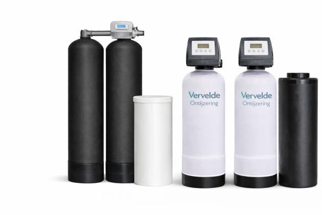 Simplex Ontijzeringsinstallatie 3 m³/u – Zoutvat 100 kg –