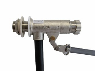 Vlotterventiel Messing