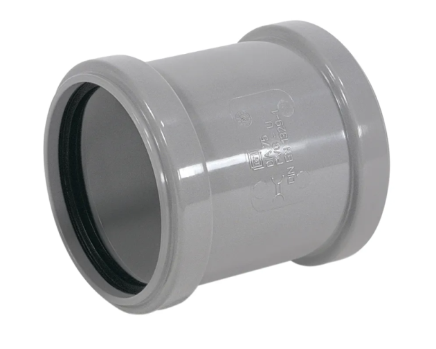 De PVC overschuifmof binnenriolering