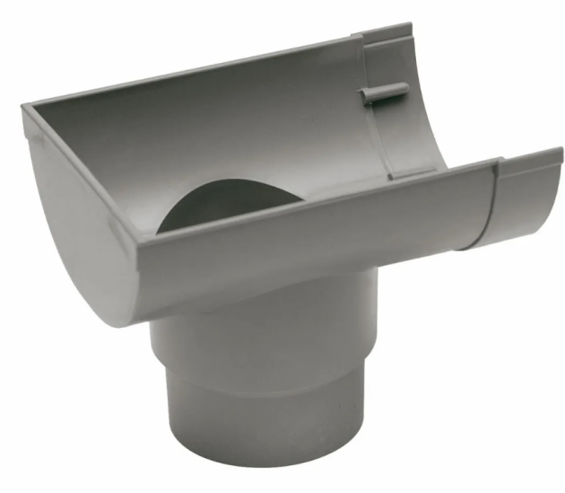 PVC mastgoot einduitloop