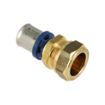 BONFIX Alu-pers rechte verloopkoppeling