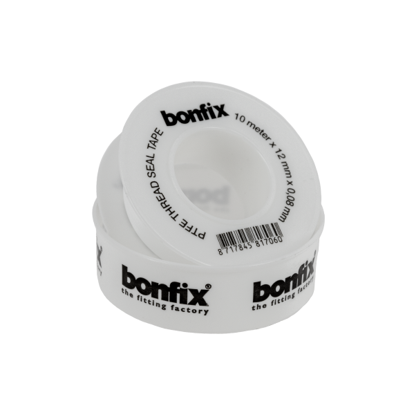 BONFIX PTFE tape 12 mm x 0,075 mm x 10 meter